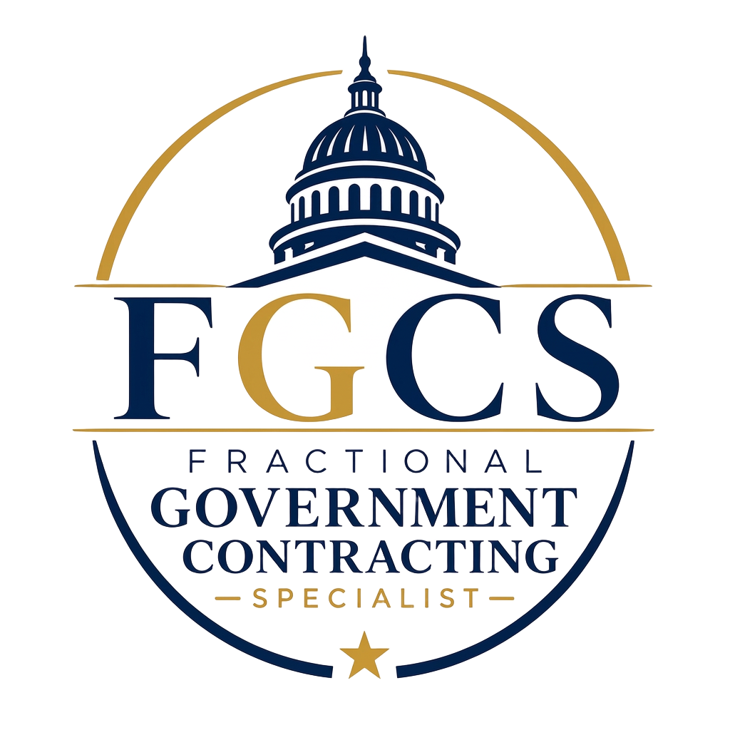 Fractional Government Contracting Specialist logo